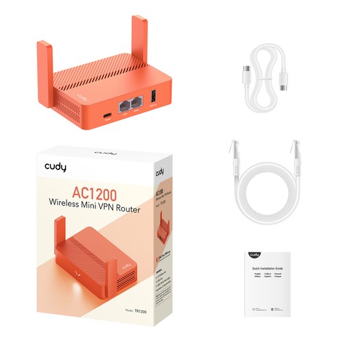 Cudy ac1200 mini - ac1200, vpn