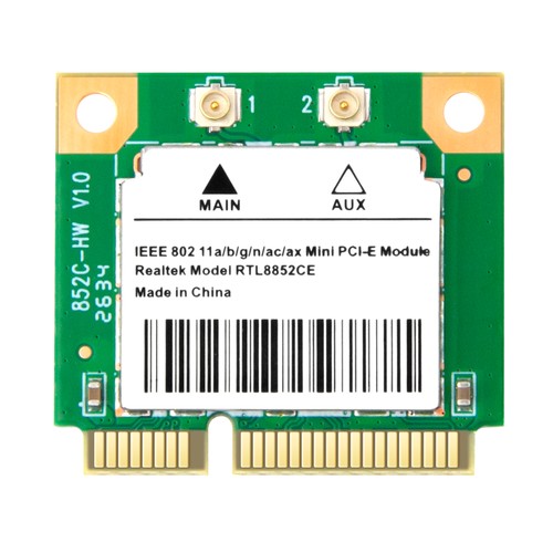Scheda mini pcie tri - pcie, wifi